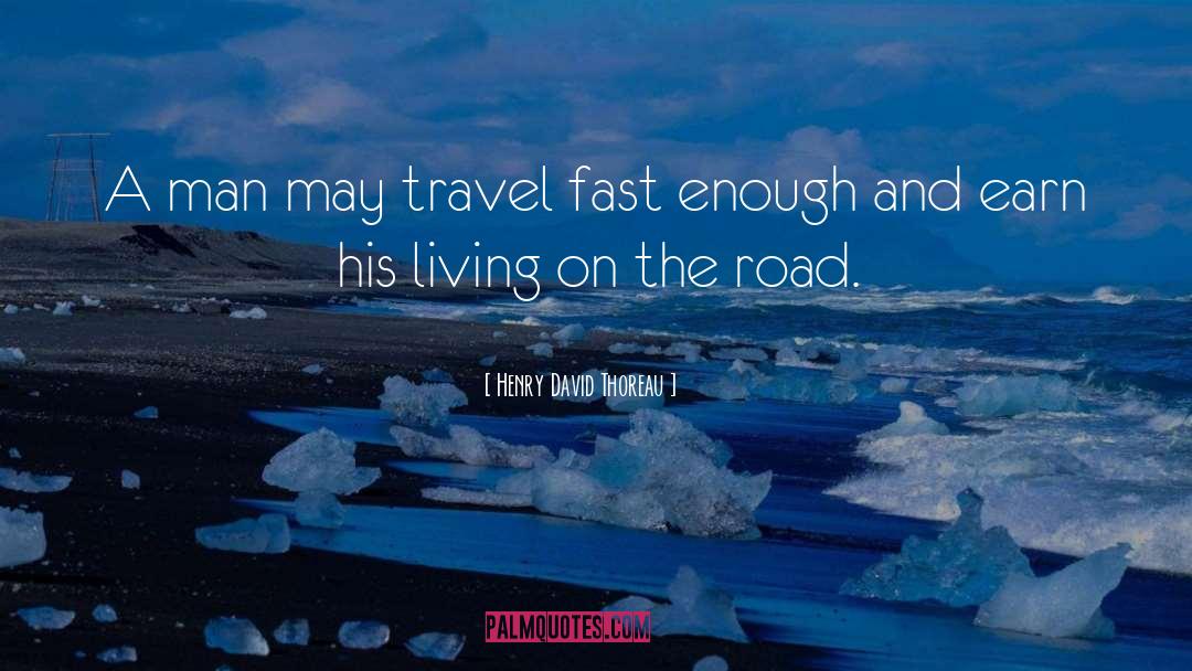 Living On quotes by Henry David Thoreau