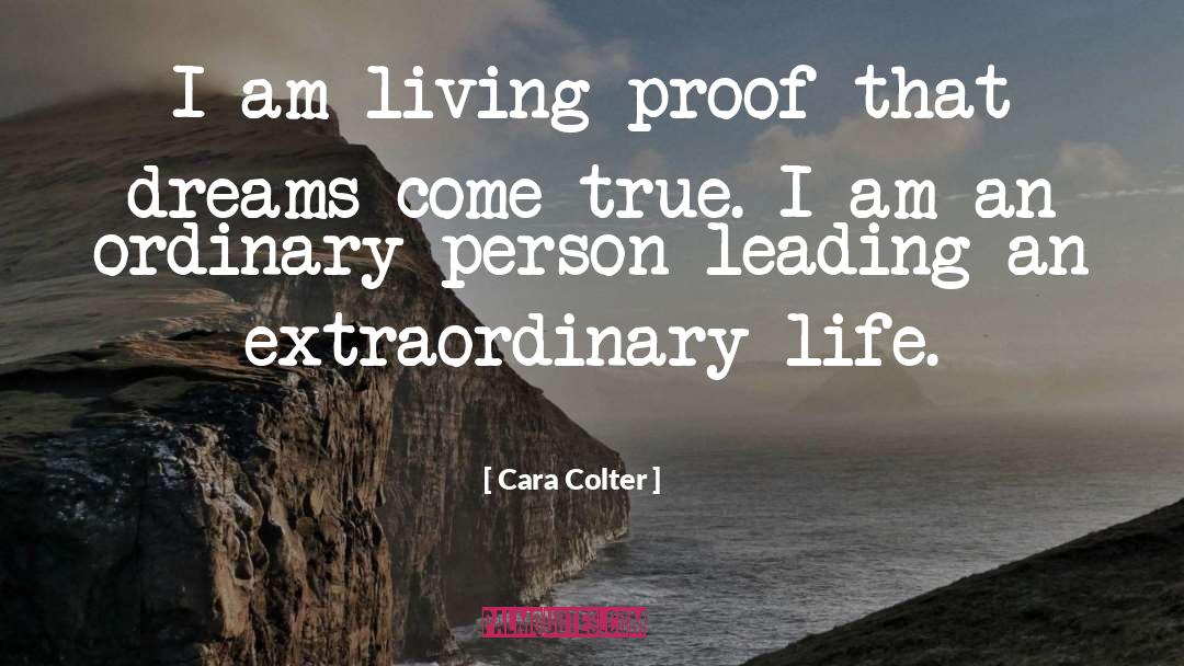 Living Proof quotes by Cara Colter