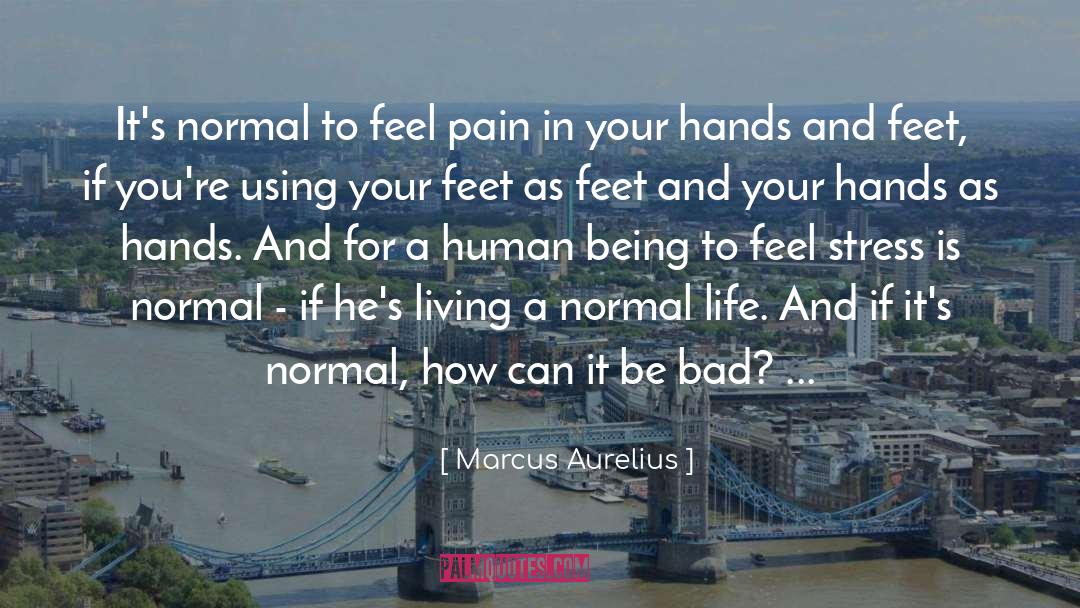 Living Stress Free quotes by Marcus Aurelius