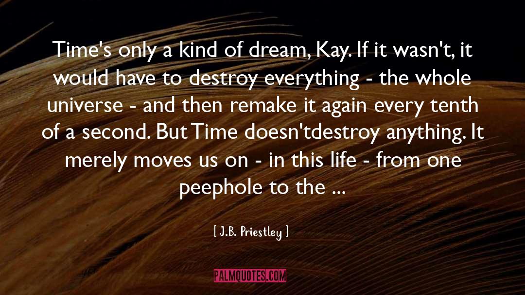 Living The Dream quotes by J.B. Priestley