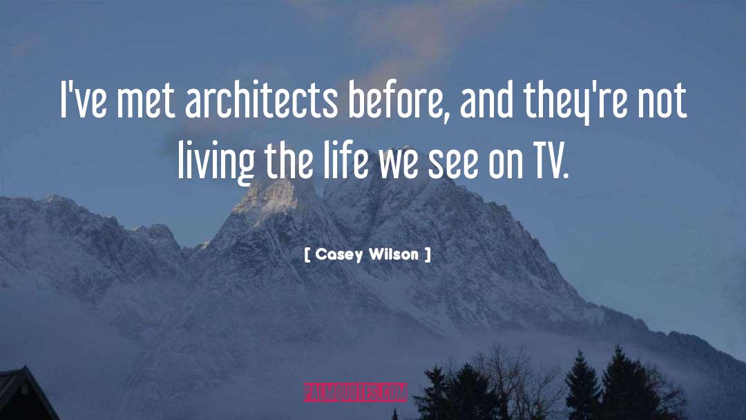 Living The Life Tv Series quotes by Casey Wilson