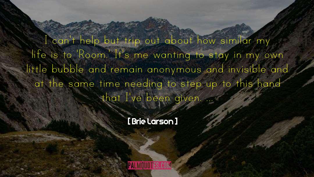 Living This Life quotes by Brie Larson