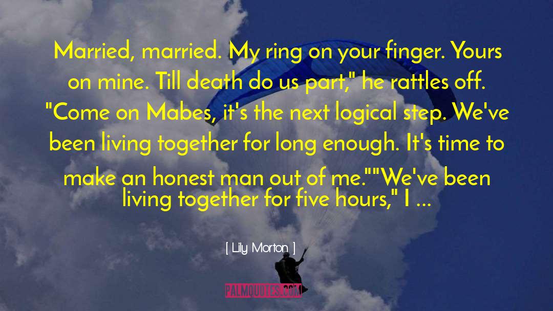 Living Together quotes by Lily Morton