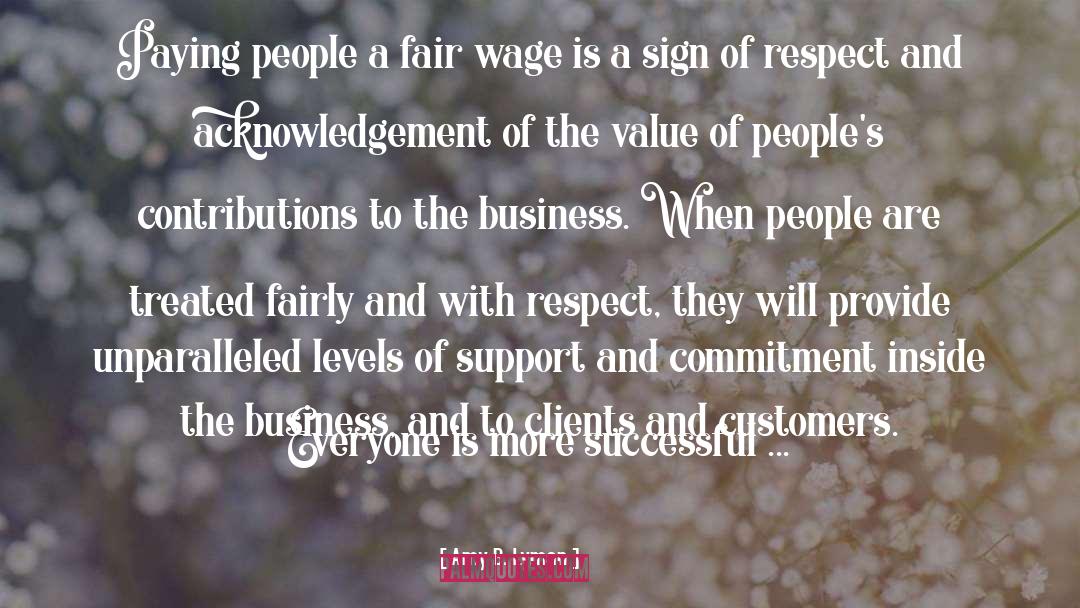 Living Wage quotes by Amy B. Lyman