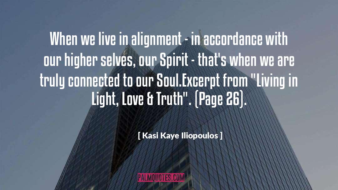 Living With Fear quotes by Kasi Kaye Iliopoulos