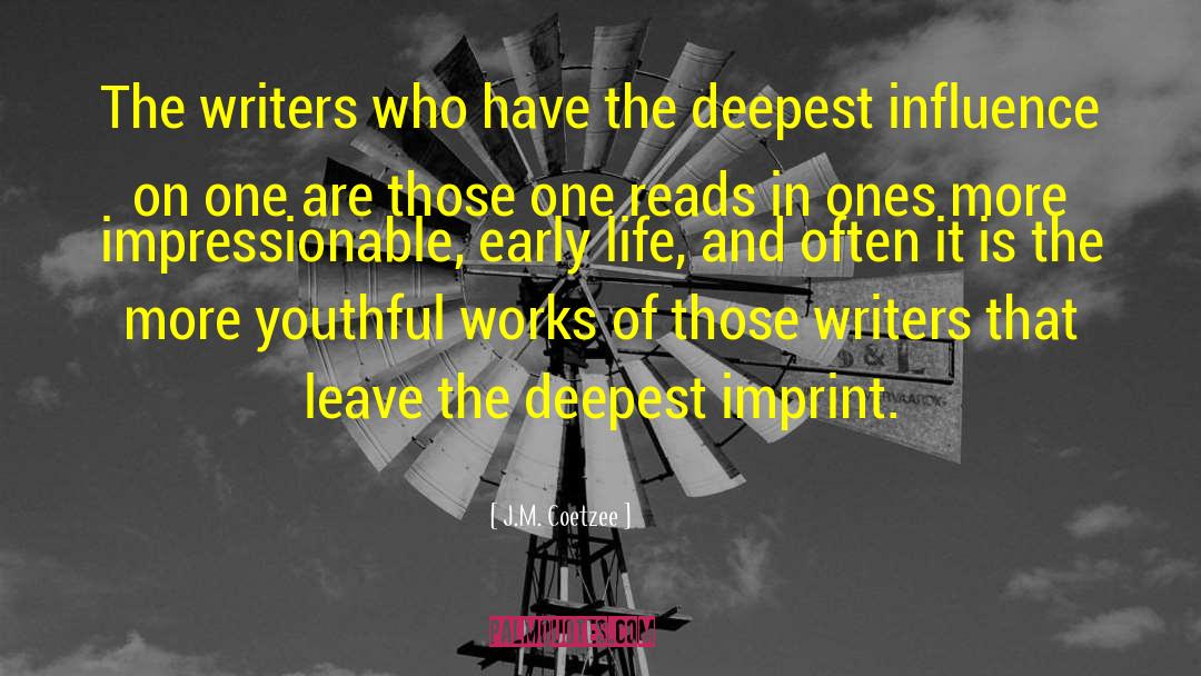 Living Writers quotes by J.M. Coetzee