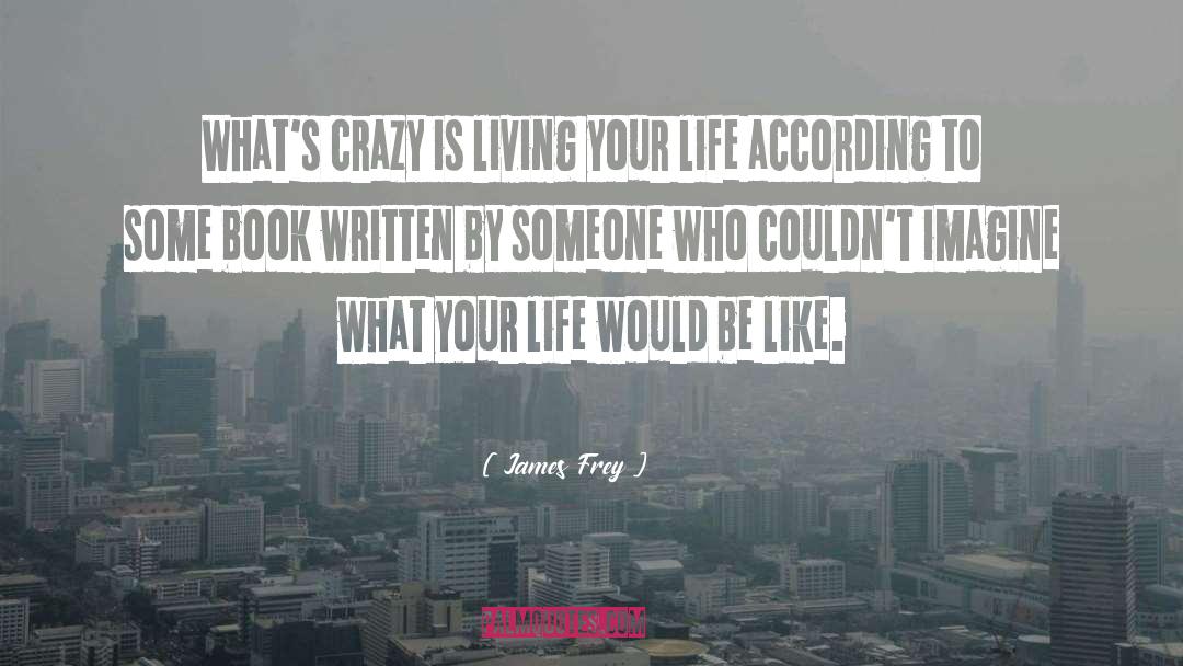 Living Your Life quotes by James Frey
