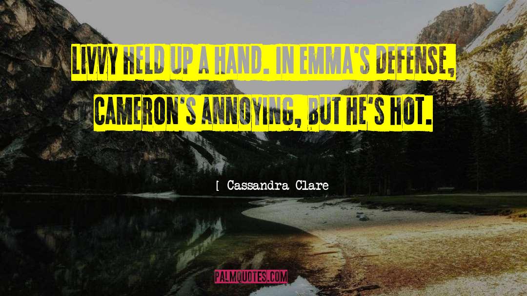 Livvy quotes by Cassandra Clare