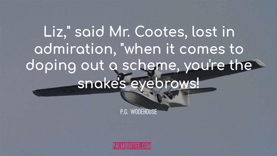 Liz quotes by P.G. Wodehouse