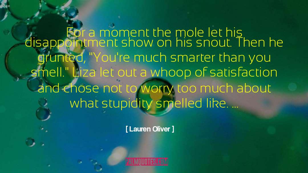 Liza Wiemer quotes by Lauren Oliver