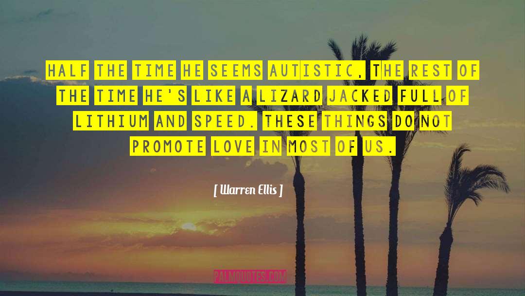 Lizard Hunchbacks quotes by Warren Ellis