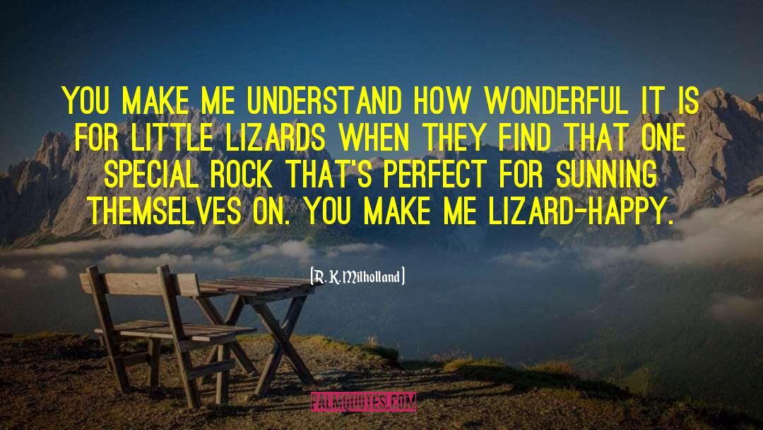 Lizard quotes by R. K. Milholland