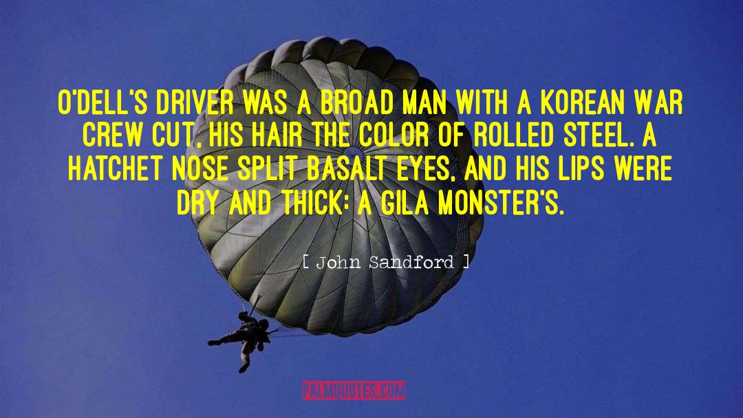 Lizard quotes by John Sandford