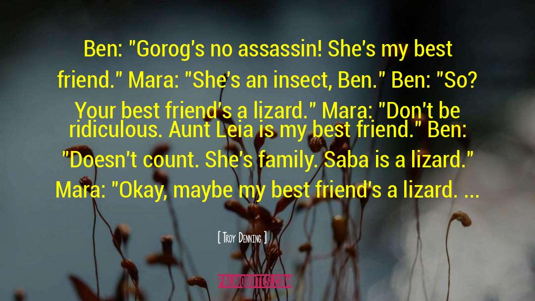 Lizard Squad quotes by Troy Denning