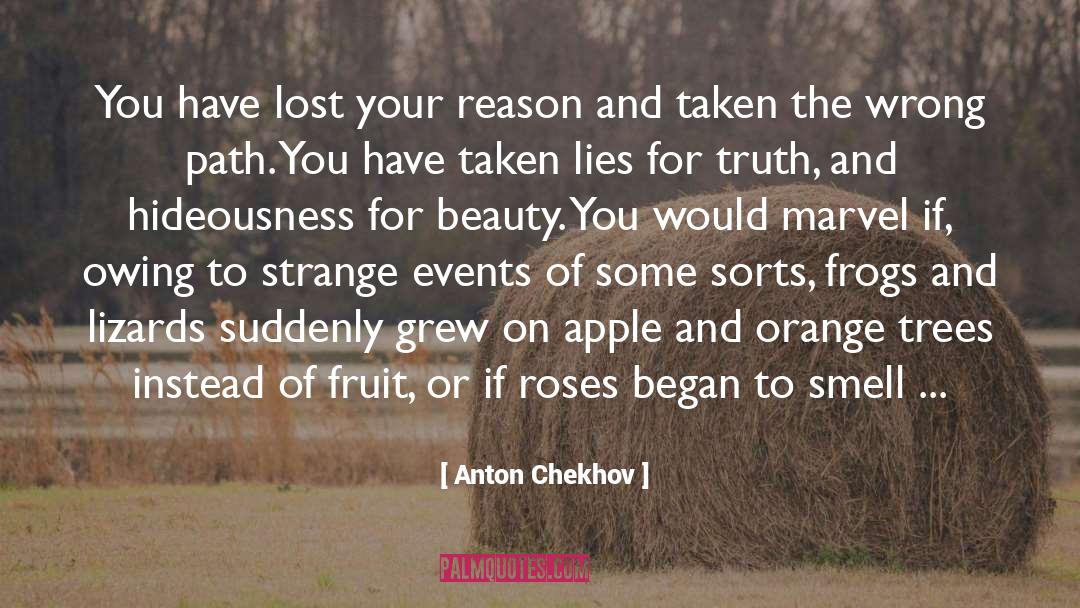 Lizards quotes by Anton Chekhov