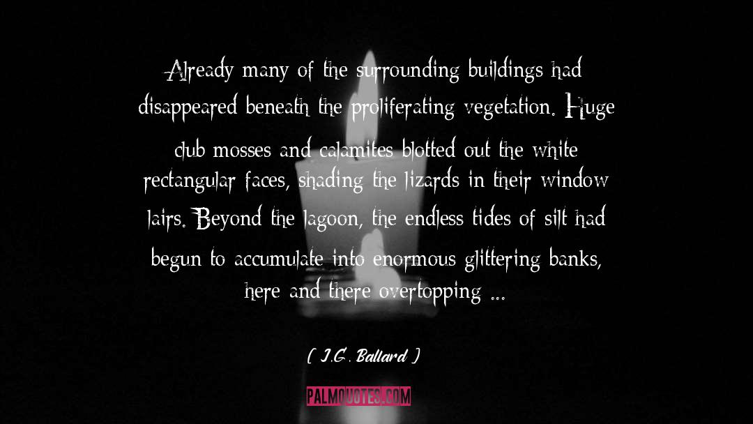 Lizards quotes by J.G. Ballard