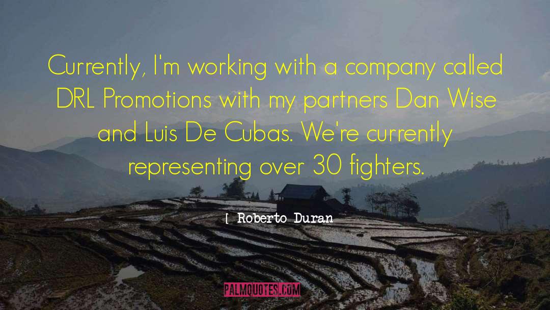 Lizmark Promotions quotes by Roberto Duran