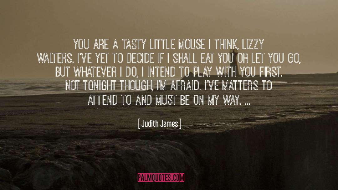 Lizzy quotes by Judith James