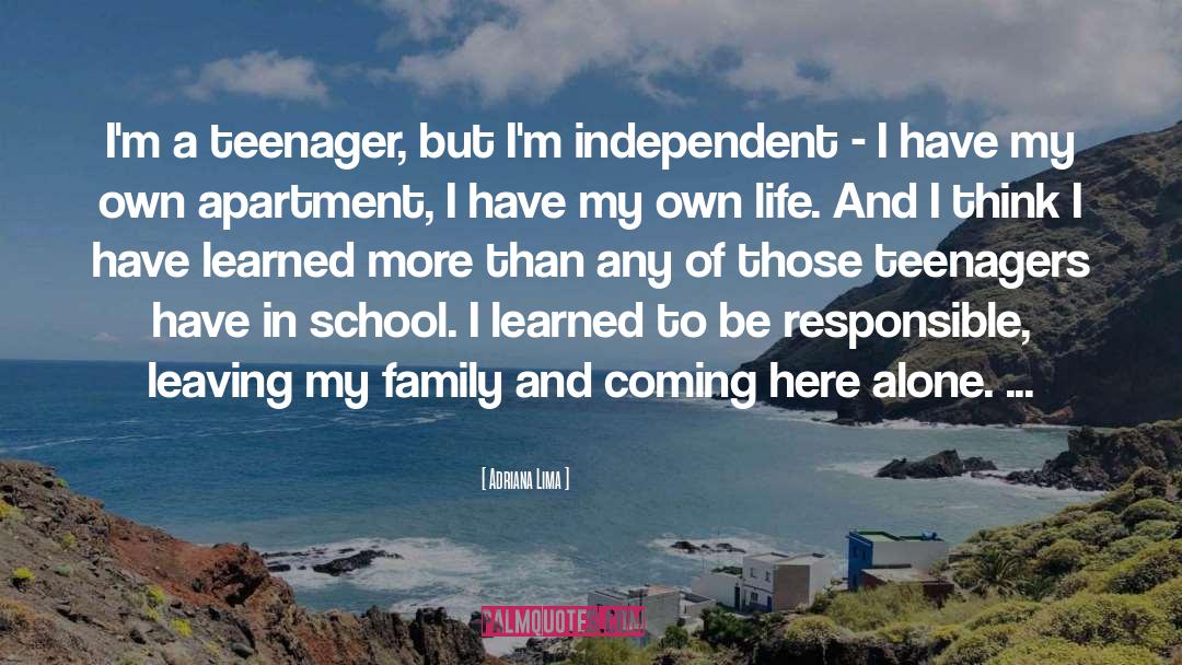 Llandysul School quotes by Adriana Lima