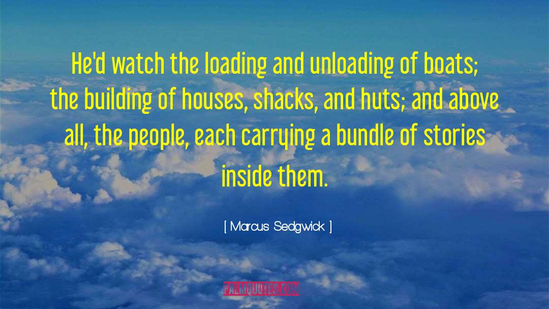 Loading quotes by Marcus Sedgwick