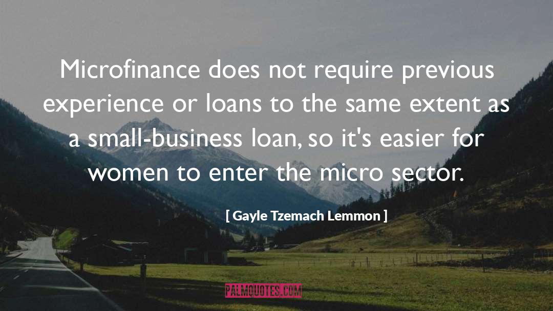 Loans quotes by Gayle Tzemach Lemmon