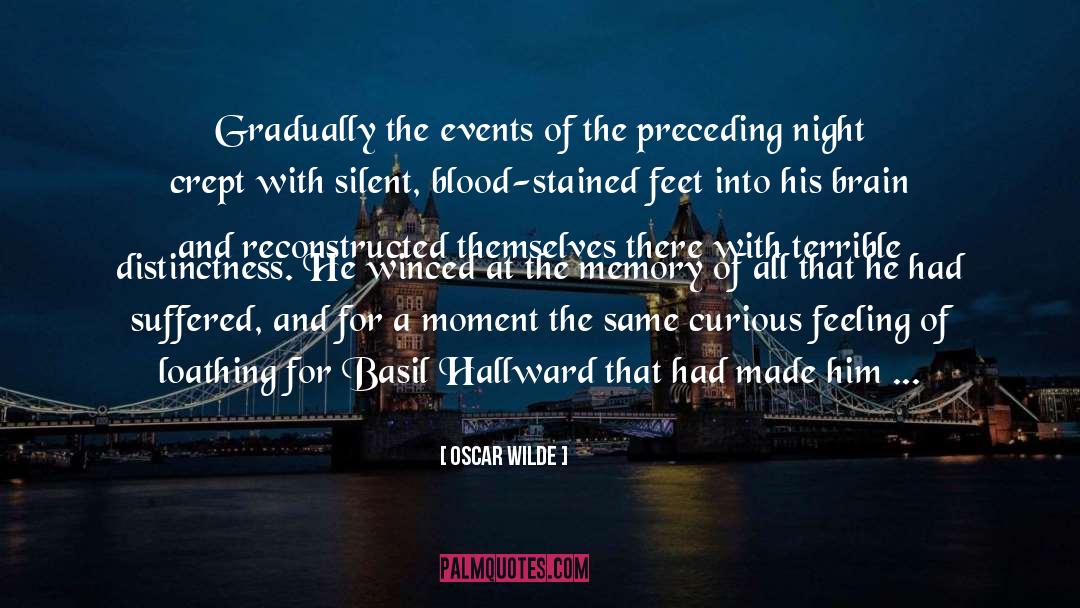 Loathing quotes by Oscar Wilde