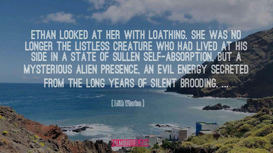 Loathing quotes by Edith Wharton