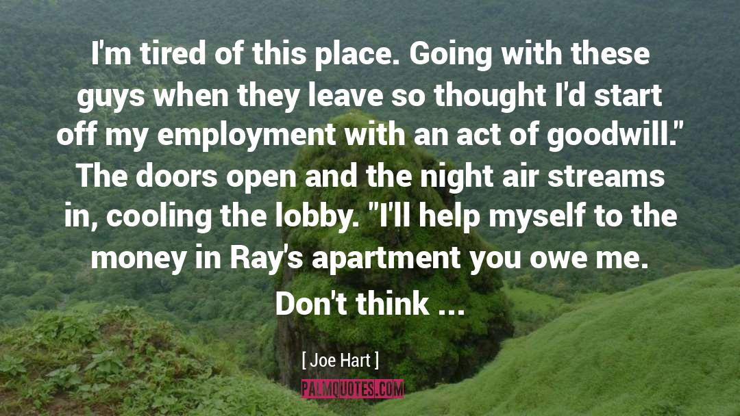 Lobby quotes by Joe Hart
