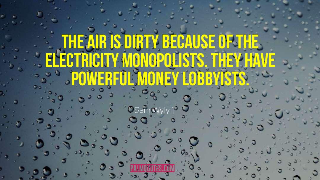Lobbyists Organization quotes by Sam Wyly