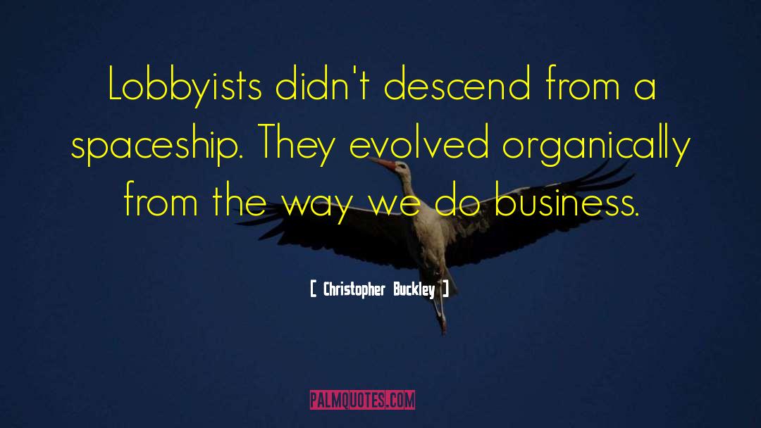 Lobbyists quotes by Christopher Buckley