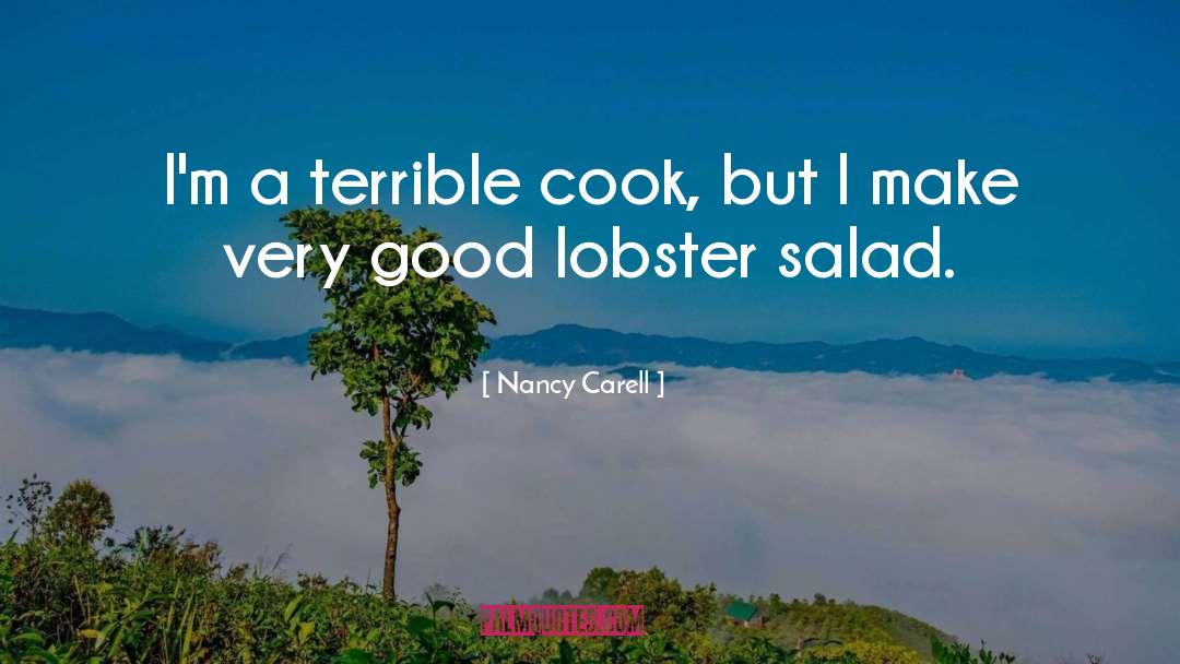 Lobster quotes by Nancy Carell