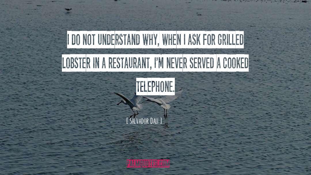 Lobster quotes by Salvador Dali