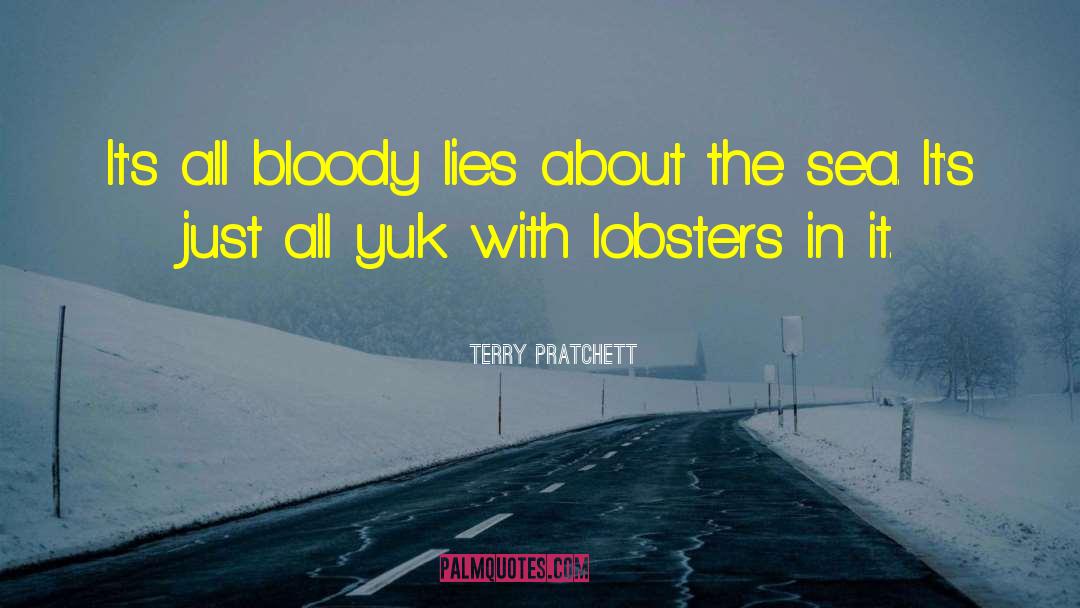 Lobsters quotes by Terry Pratchett