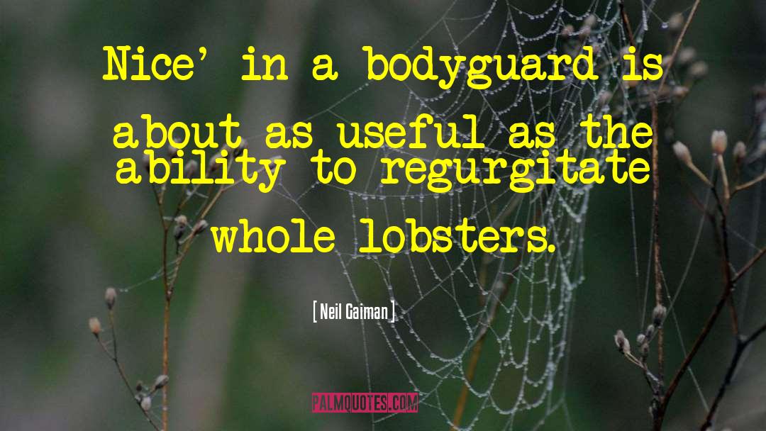 Lobsters quotes by Neil Gaiman