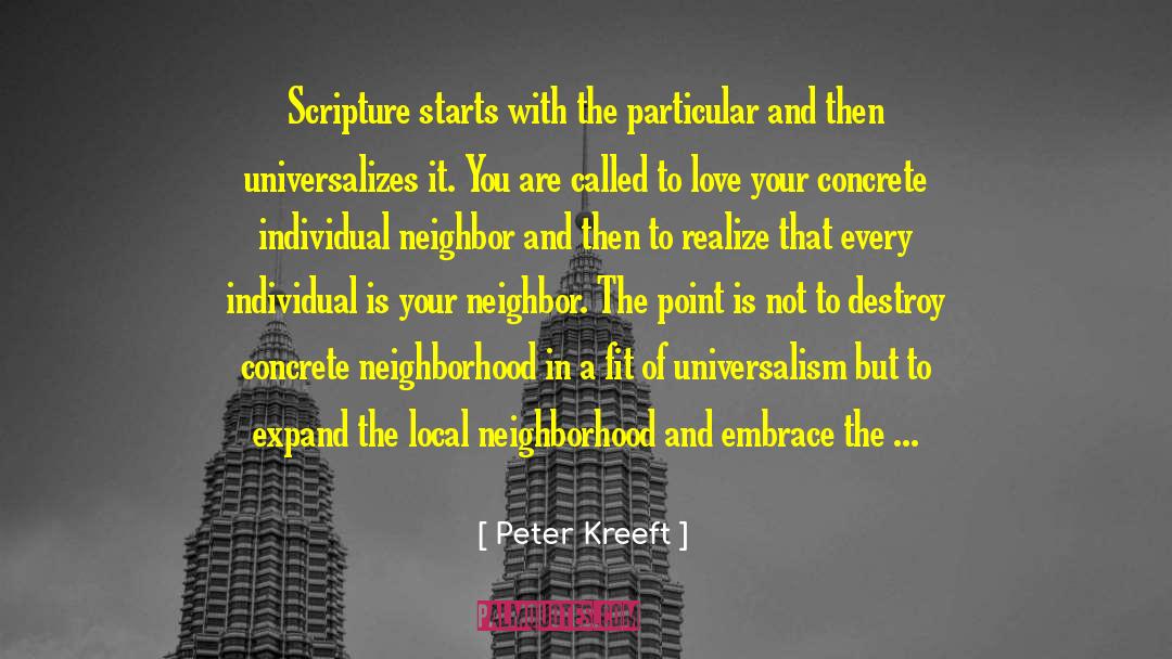 Local Habitation quotes by Peter Kreeft