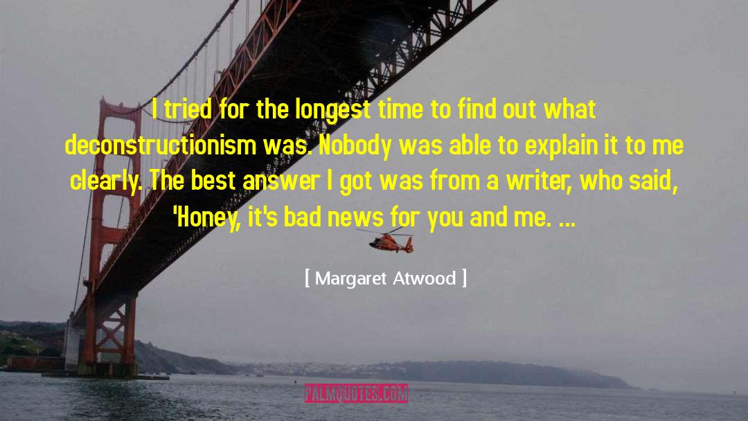 Local News quotes by Margaret Atwood