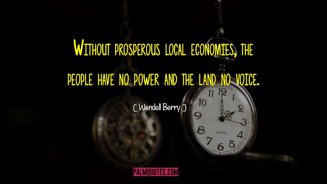 Local Power Mindset quotes by Wendell Berry