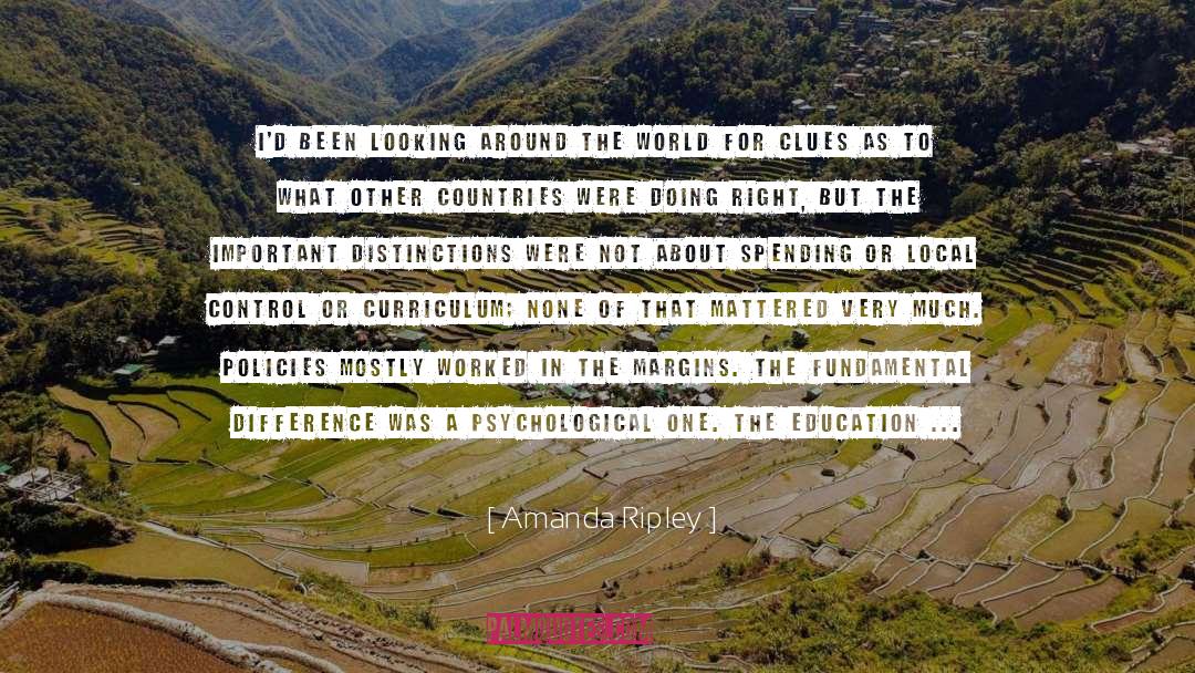 Local Vs Global quotes by Amanda Ripley