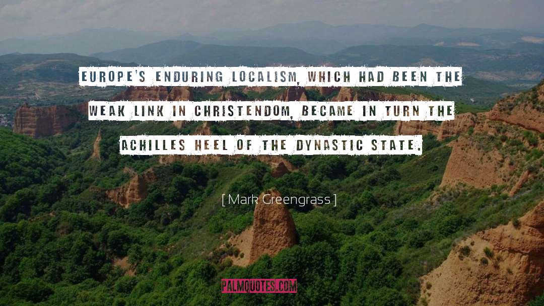 Localism quotes by Mark Greengrass