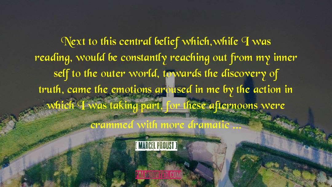 Located By The Central Axis quotes by Marcel Proust