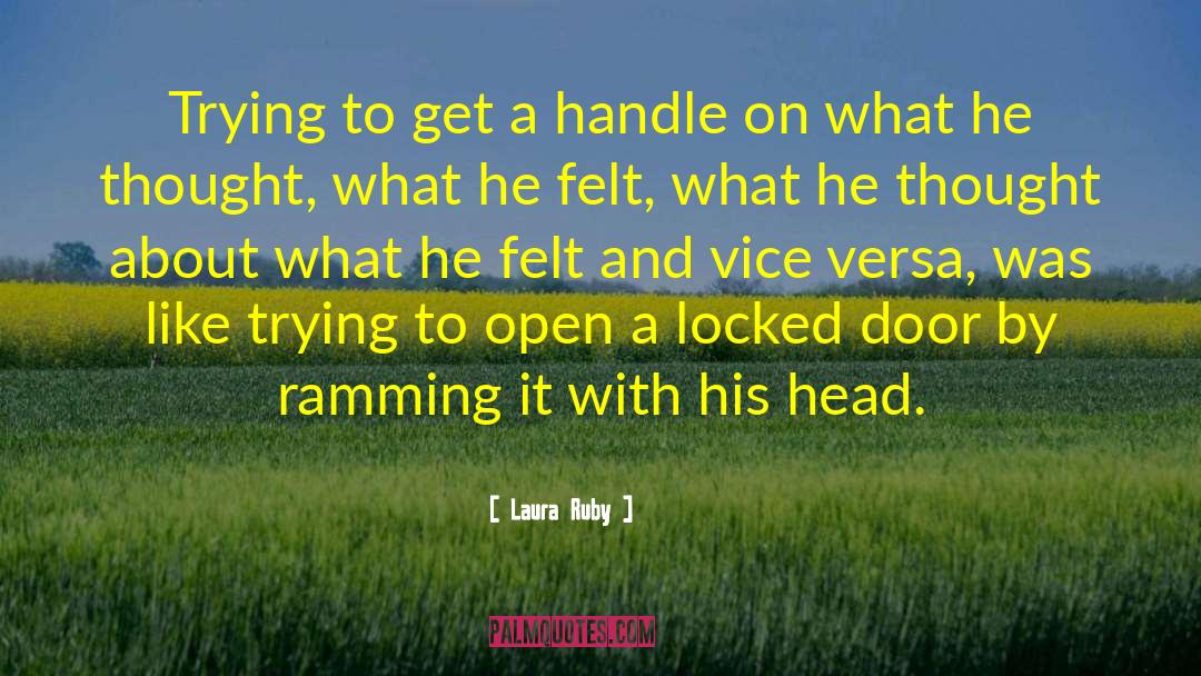 Locked Door quotes by Laura Ruby