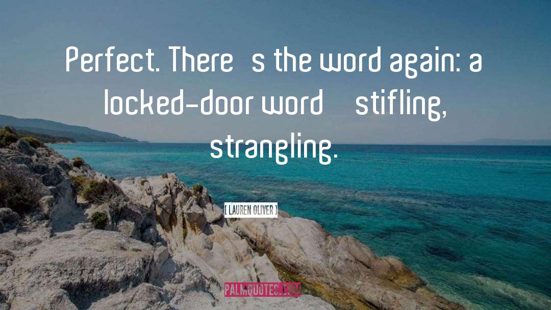 Locked Door quotes by Lauren Oliver