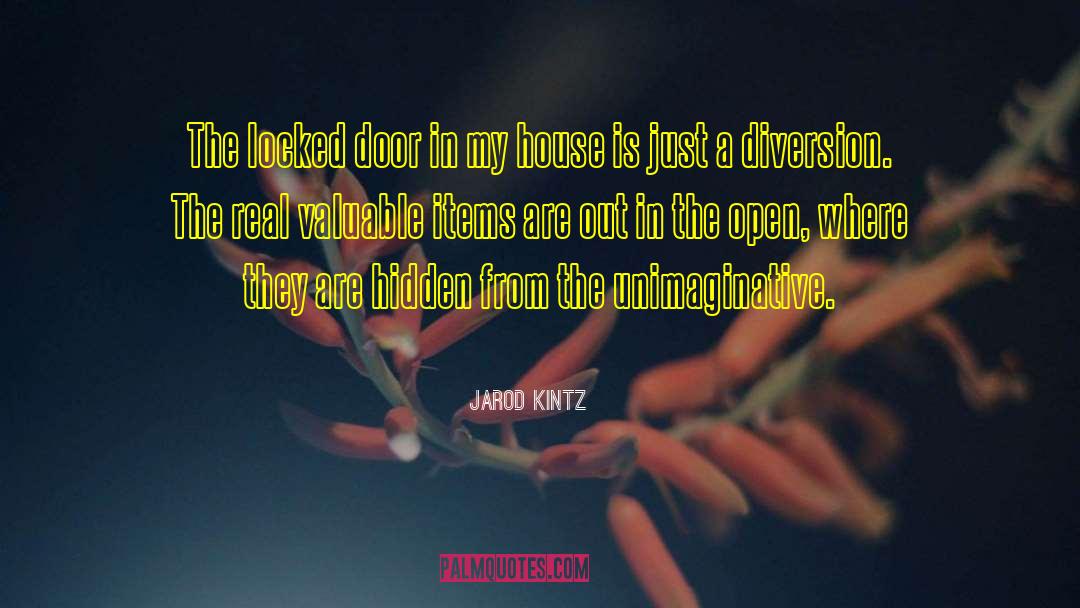 Locked Door quotes by Jarod Kintz