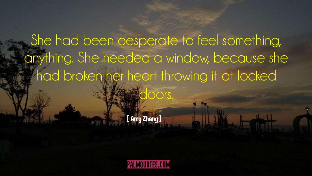 Locked Doors quotes by Amy Zhang