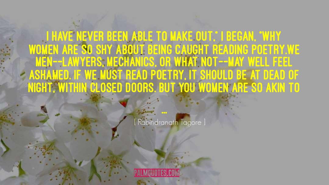 Locked Doors quotes by Rabindranath Tagore
