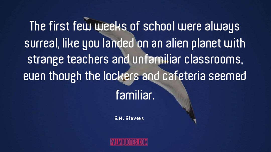 Lockers quotes by S.M. Stevens