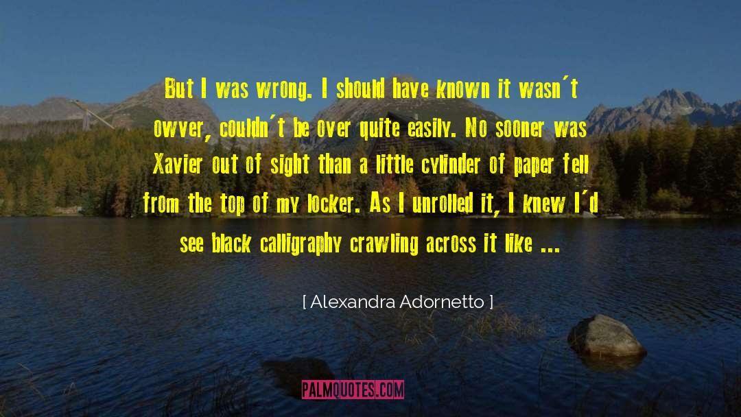 Lockers quotes by Alexandra Adornetto