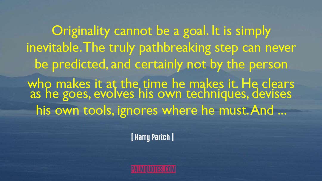 Lockout Tools quotes by Harry Partch