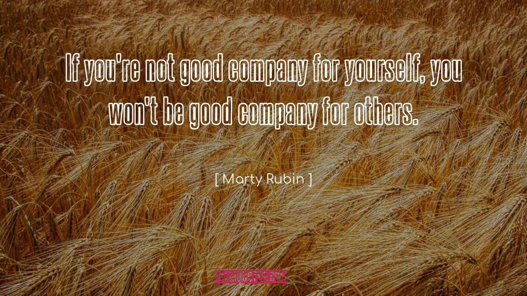 Lockrey Company quotes by Marty Rubin