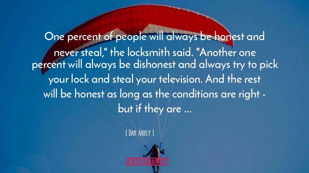 Locksmith quotes by Dan Ariely